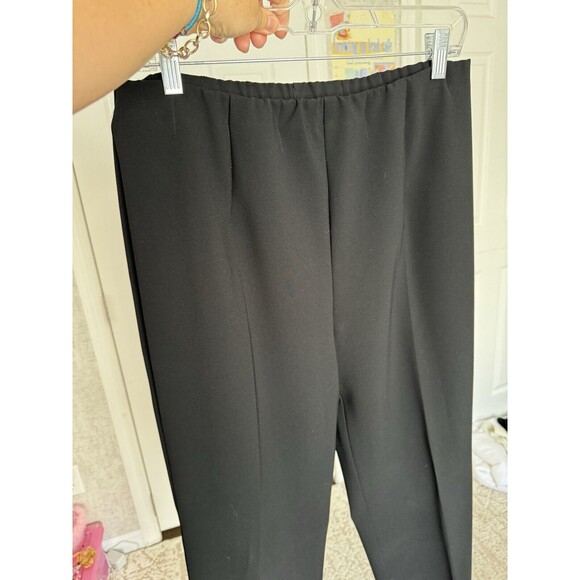 Marina Rinaldi Women’s Black Classic Dress Pull On Pants Size 21 US 12 - Picture 7 of 7